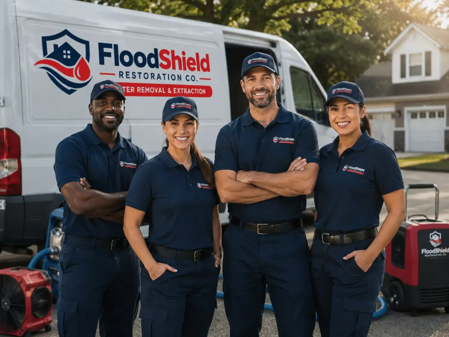 Flood Damage Restoration company in Fowler, OH